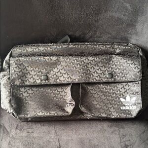 Brand new Adidas Black unisex Belt Bag